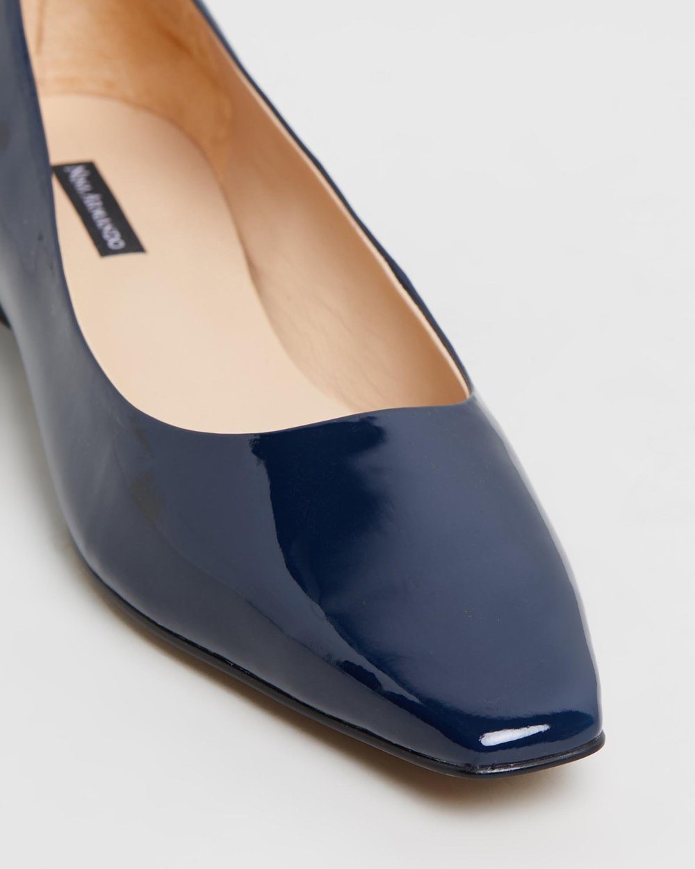 Angelica - Navy Patent