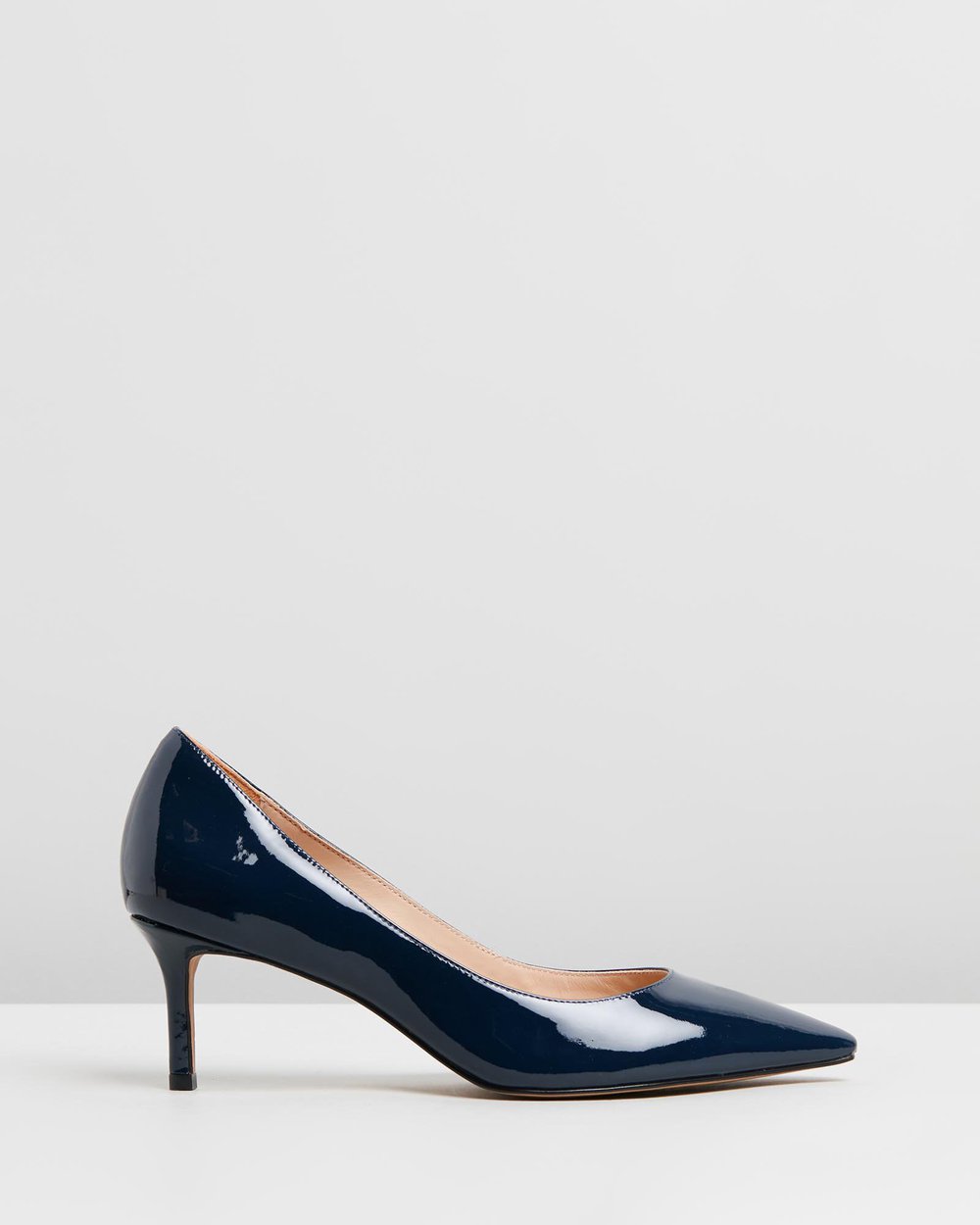 Patricia - Navy Patent