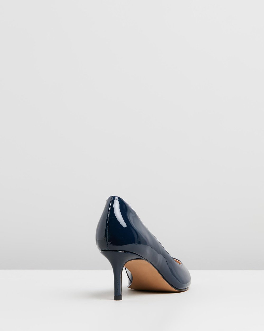 Patricia - Navy Patent
