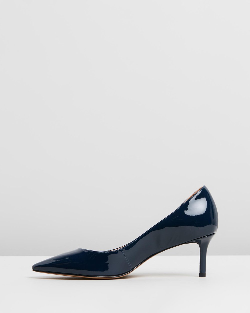 Patricia - Navy Patent