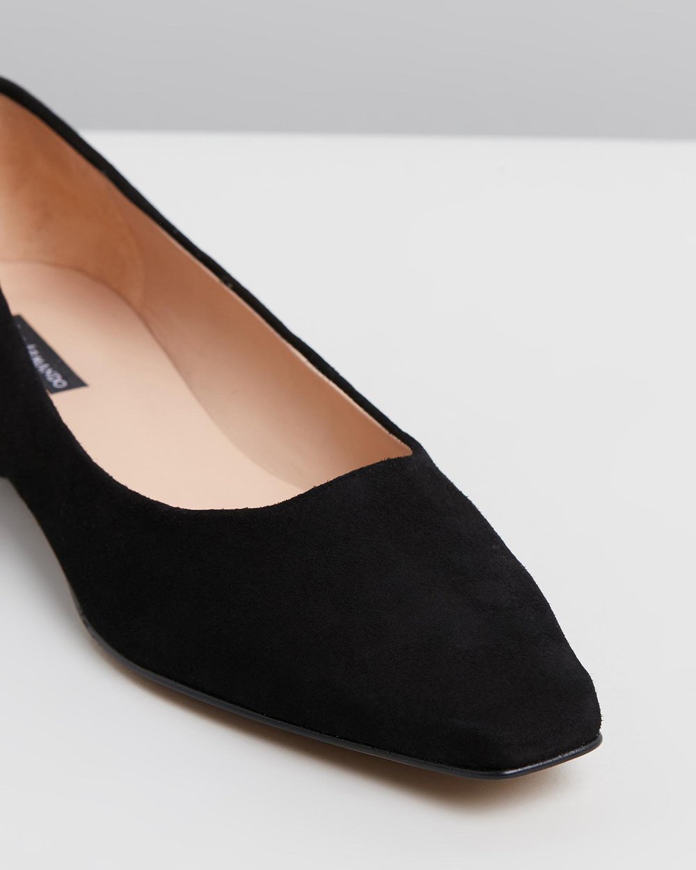 Angelica - Black Suede
