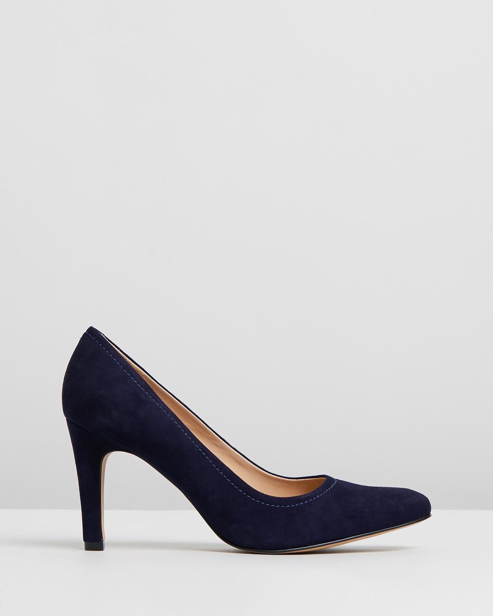 Naomi - Navy Suede