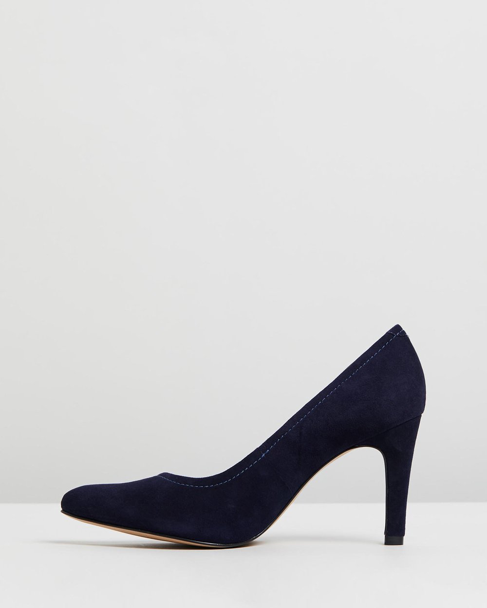 Naomi - Navy Suede