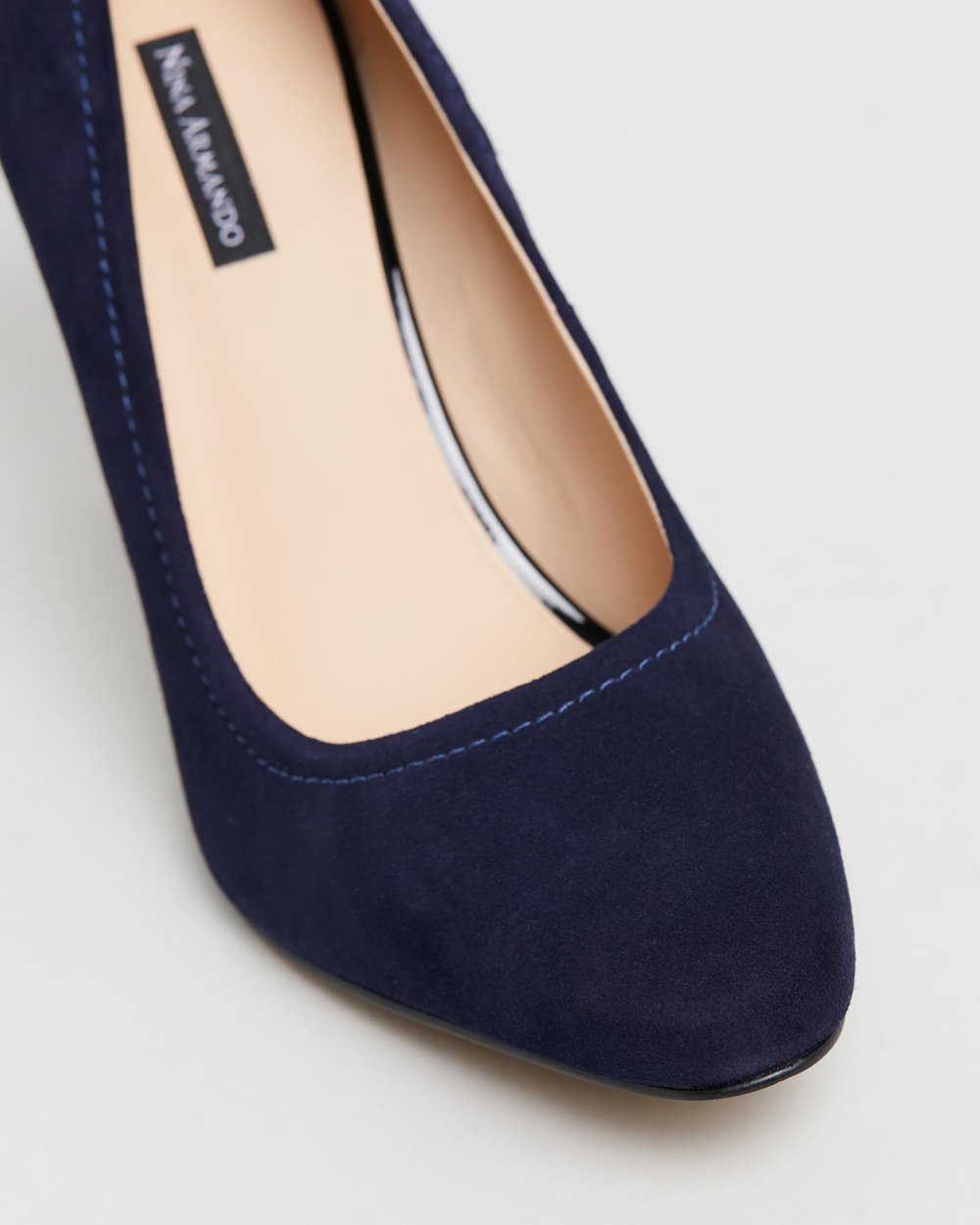 Naomi - Navy Suede
