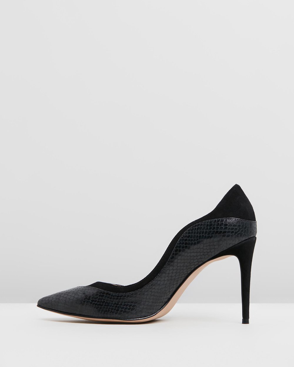 Daiani - Black Snakeskin