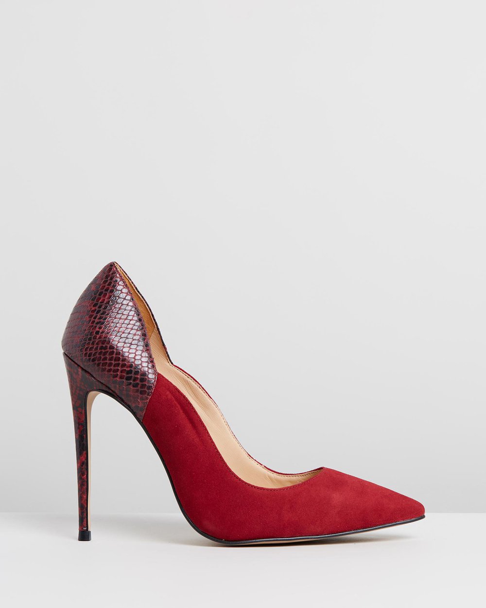 Ava - Red Snakeskin