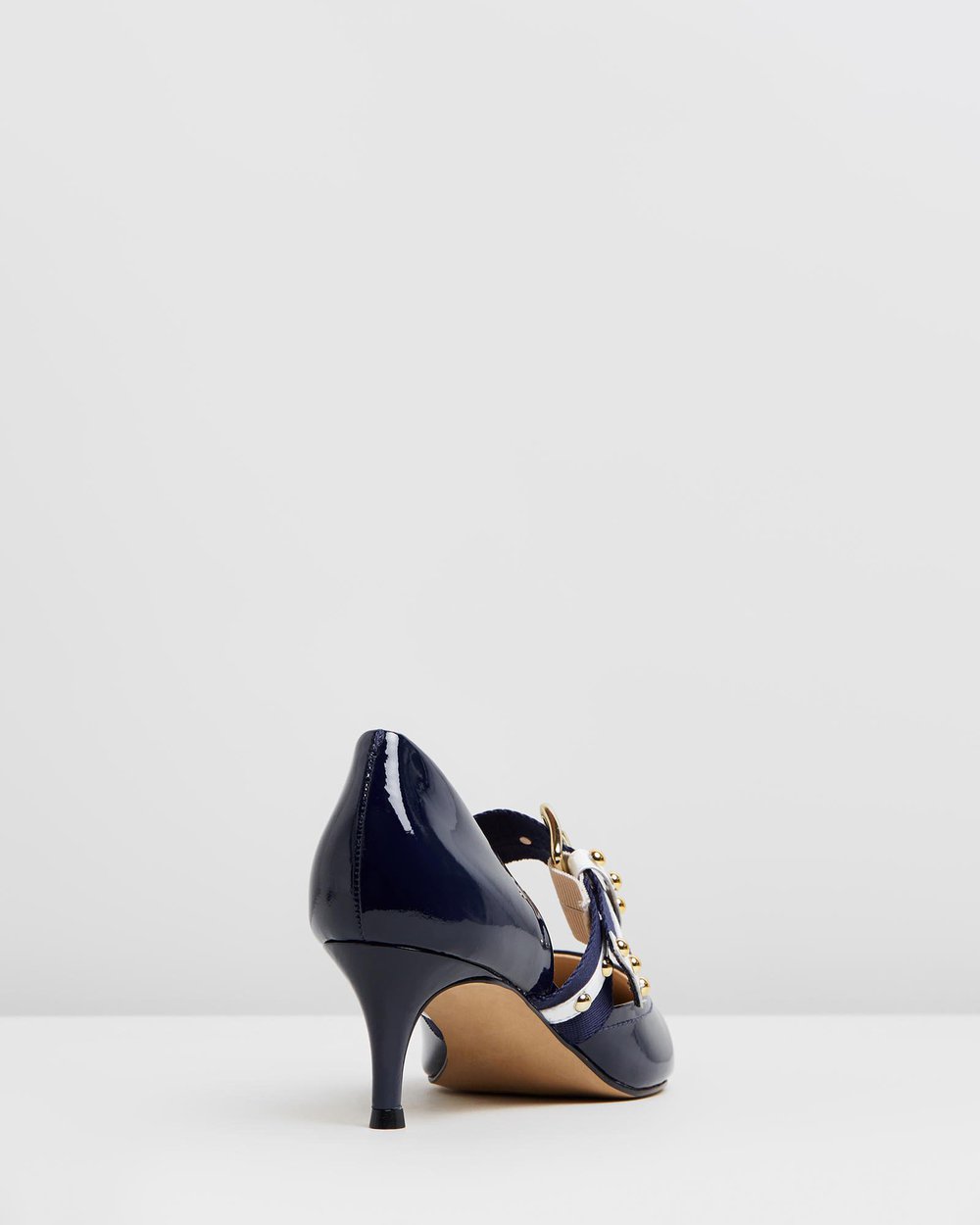 Raquel II - Navy & White