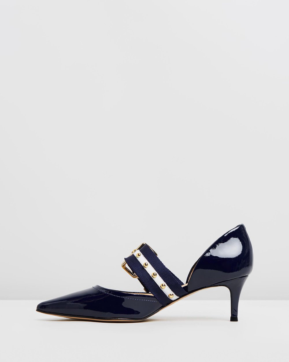 Raquel II - Navy & White