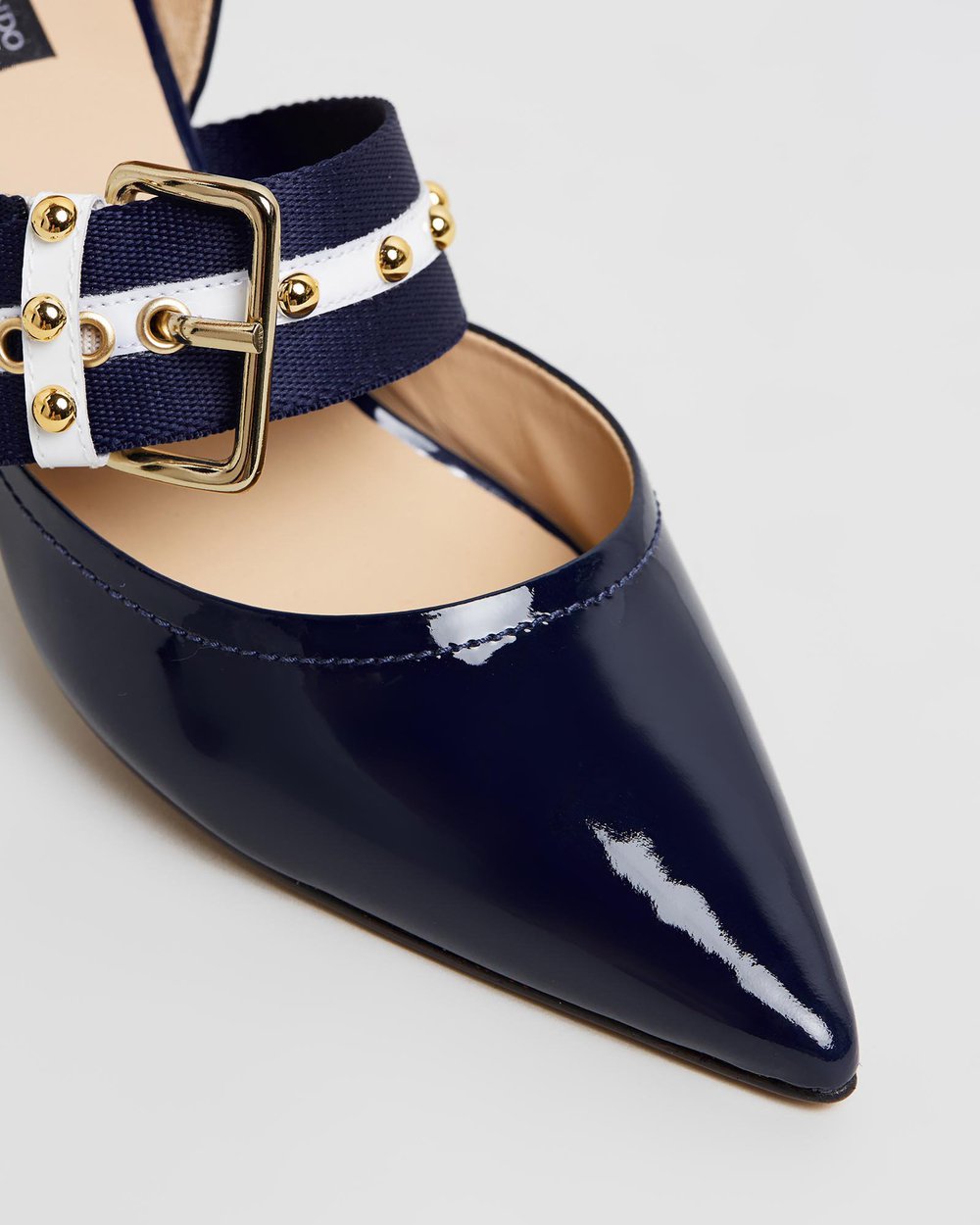 Raquel II - Navy & White