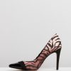 Yvete - Black & Tiger Stripe