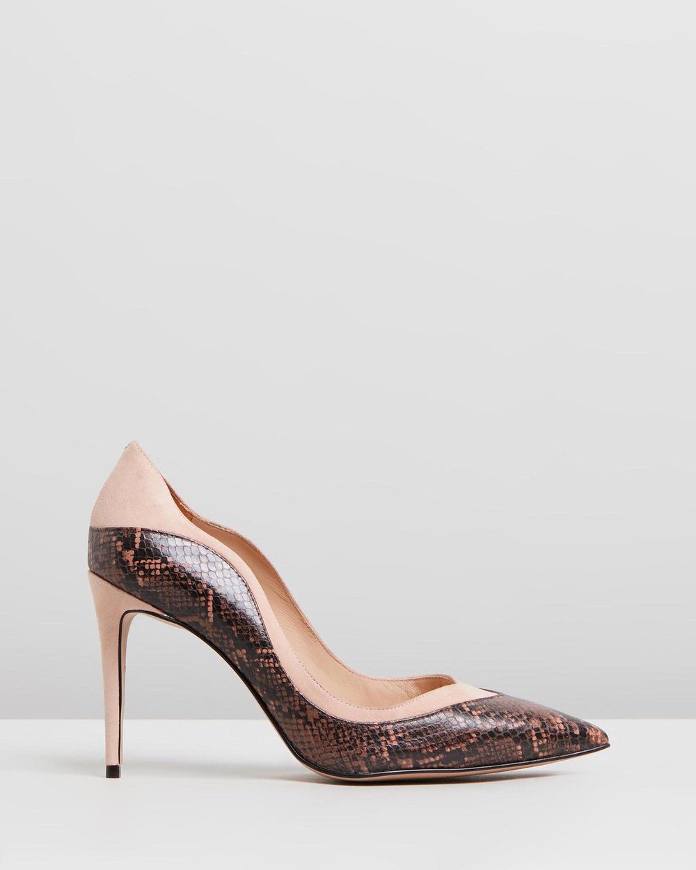 Daiani - Brown Snakeskin