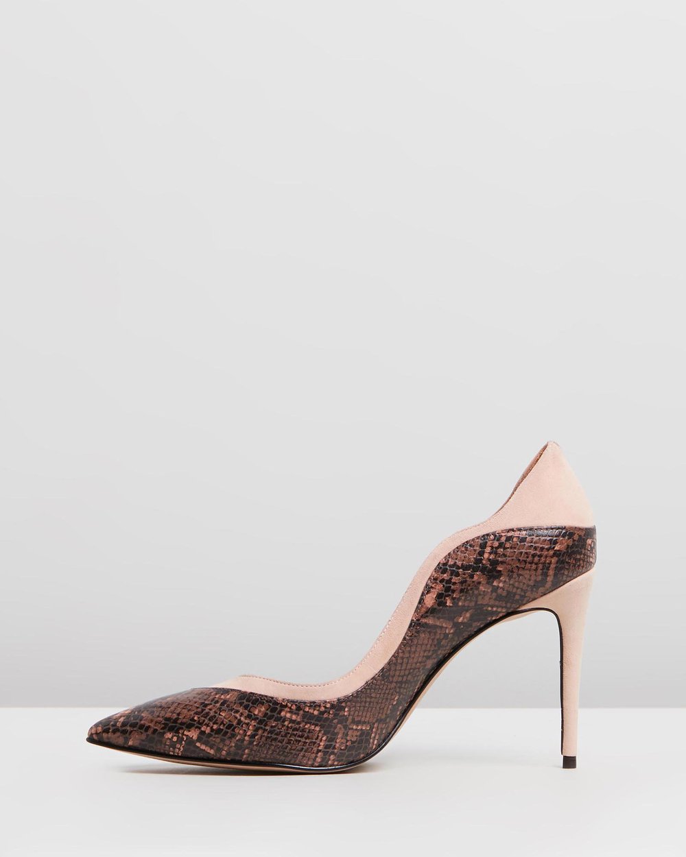 Daiani - Brown Snakeskin