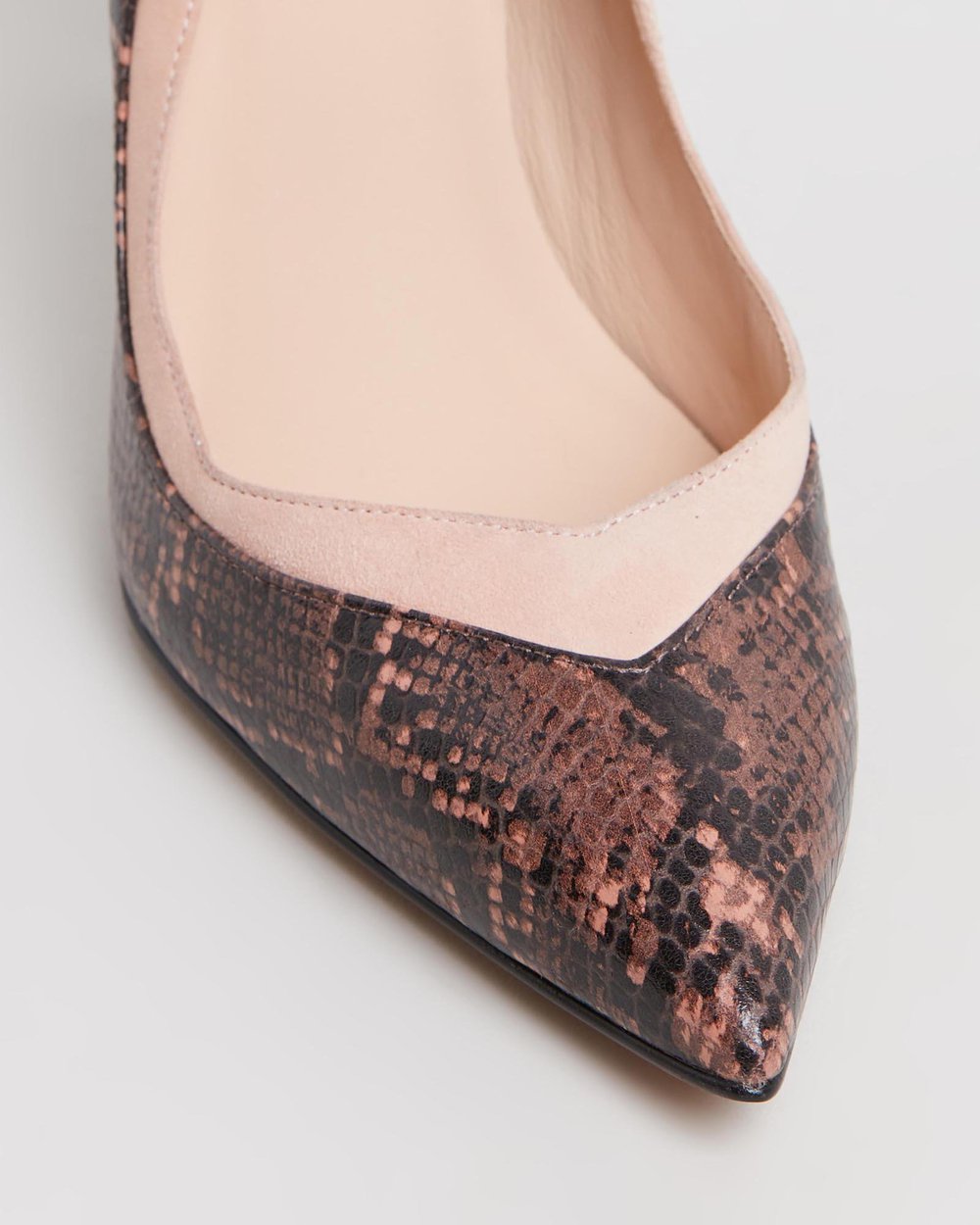 Daiani - Brown Snakeskin