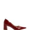 Ronny Block Heels - Red Patent