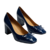 Carla - Navy Patent - Image 2